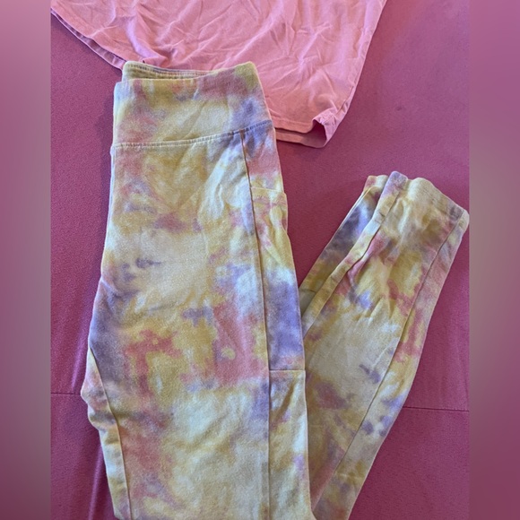 Girls outfit sz L - leggings tshirt - art class and wonder nation - Picture 3 of 11